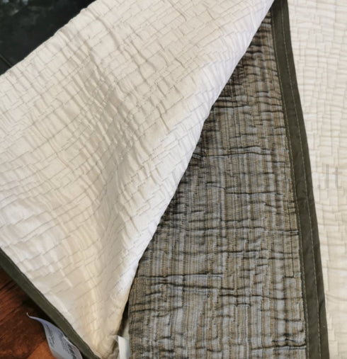 Dvipusė lovatiesė "Betwin Brown Sand", ruda-smėlinė